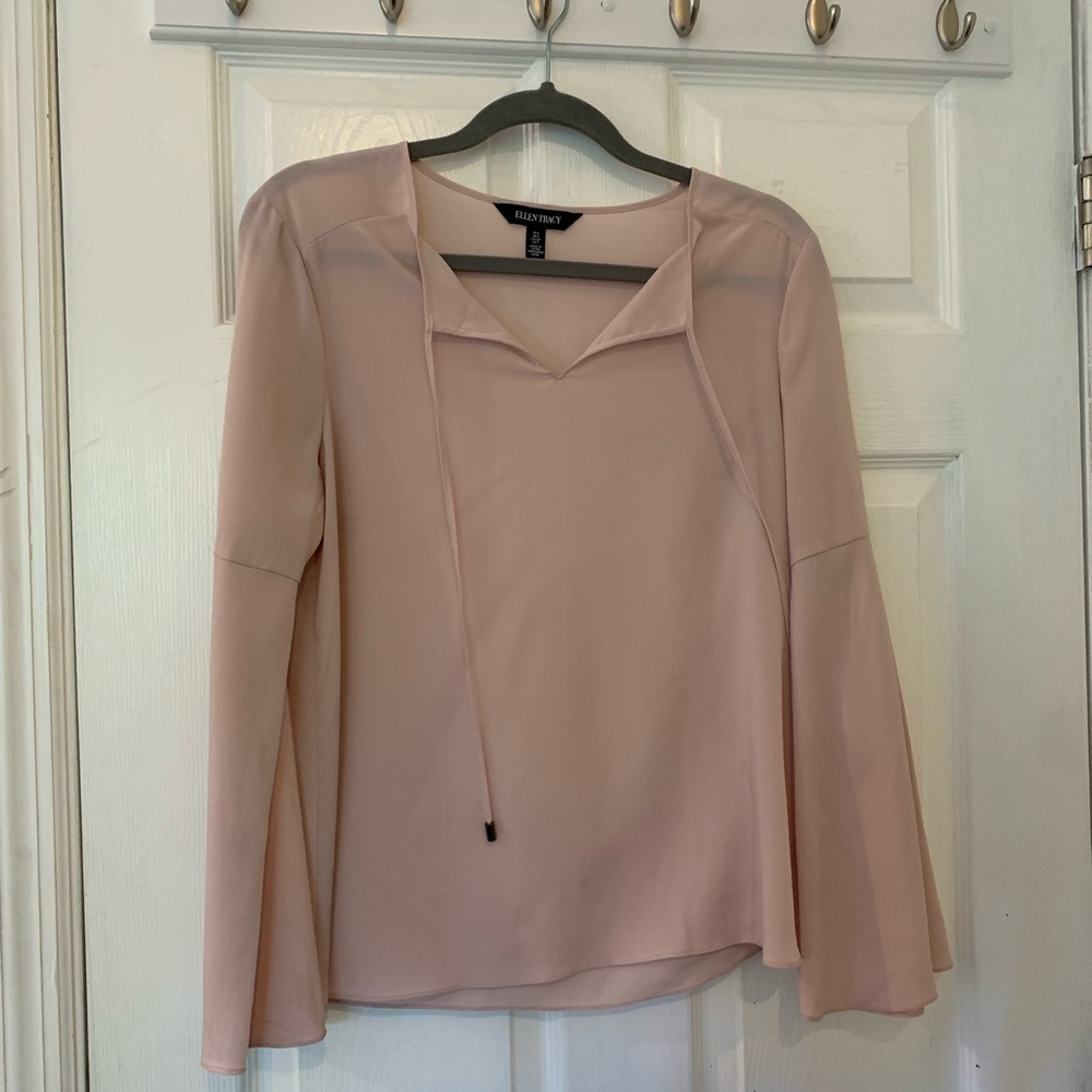 ELLEN TRACY pink blouse 👚 perfect condition